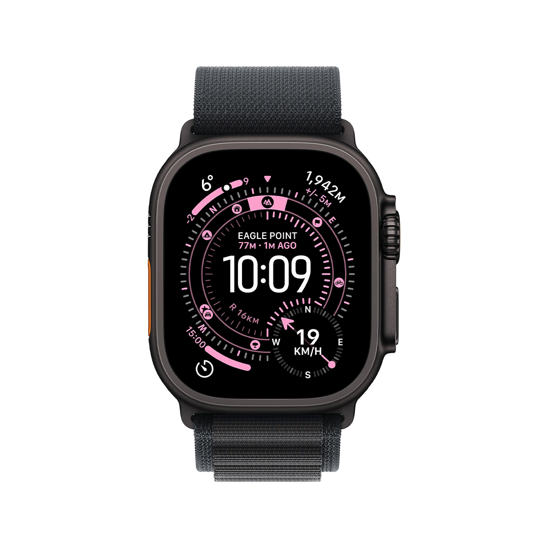 Apple Watch Ultra 3 GPS + Cellular 49mm Black Titanium Case with Black Alpine Loop - Small 4.5reviews