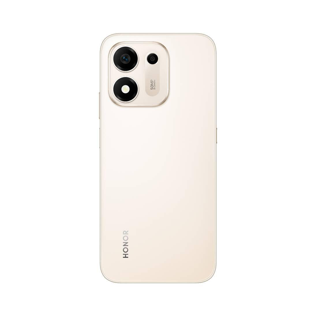 Honor X7e Plus 5G Phone, Snapdragon 4 Gen 4, 8GB RAM, 256GB, 6.87-Inch - Gold