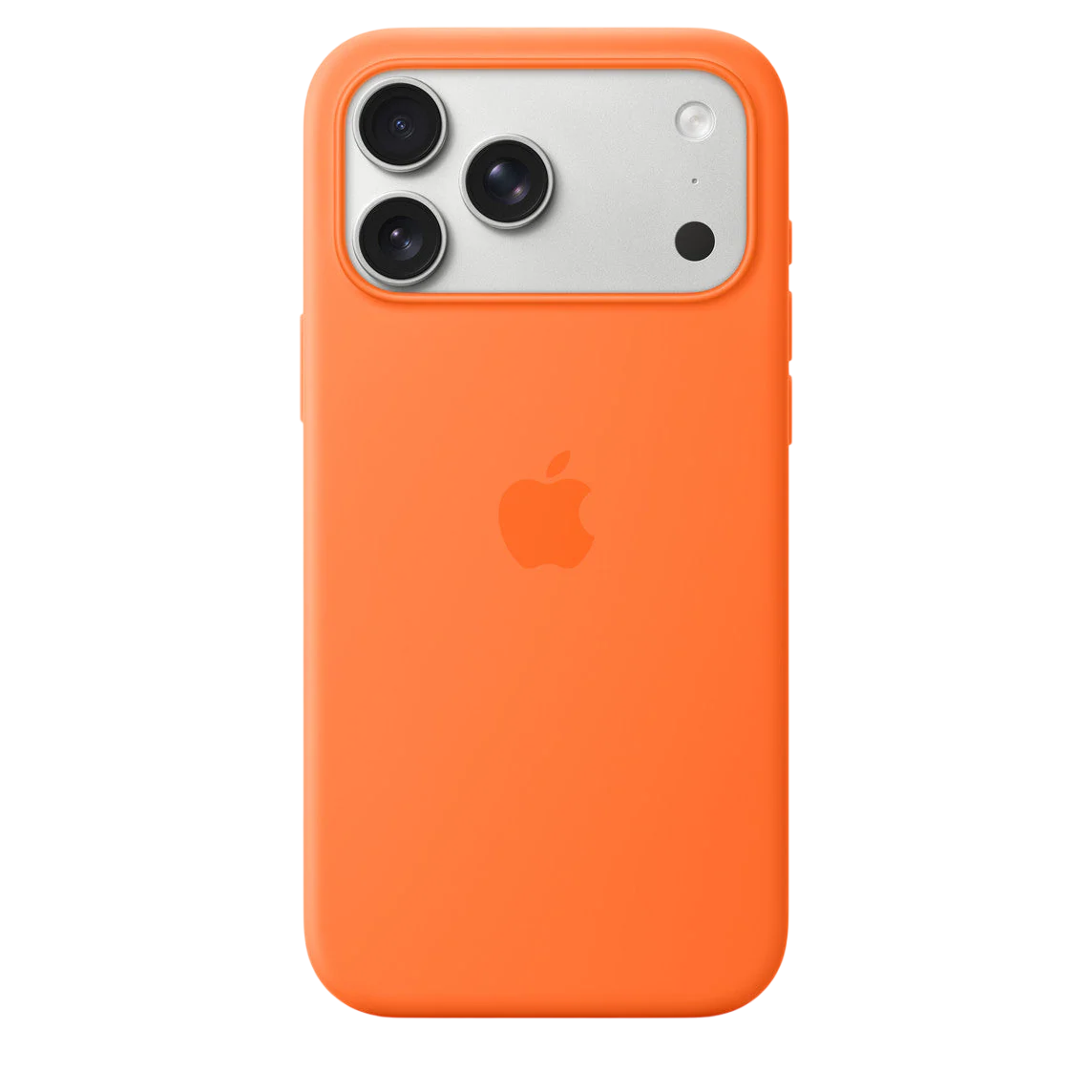 Apple iPhone 17 Pro Max Silicone Case with MagSafe – Orange MGFL4ZM/A