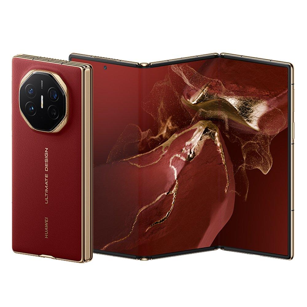 هاتف هواوي ميت اكس تي التميت، 16 جيجابايت رام، بسعة 1 تيرابايت، 10.2 بوصة - أحمر image 0