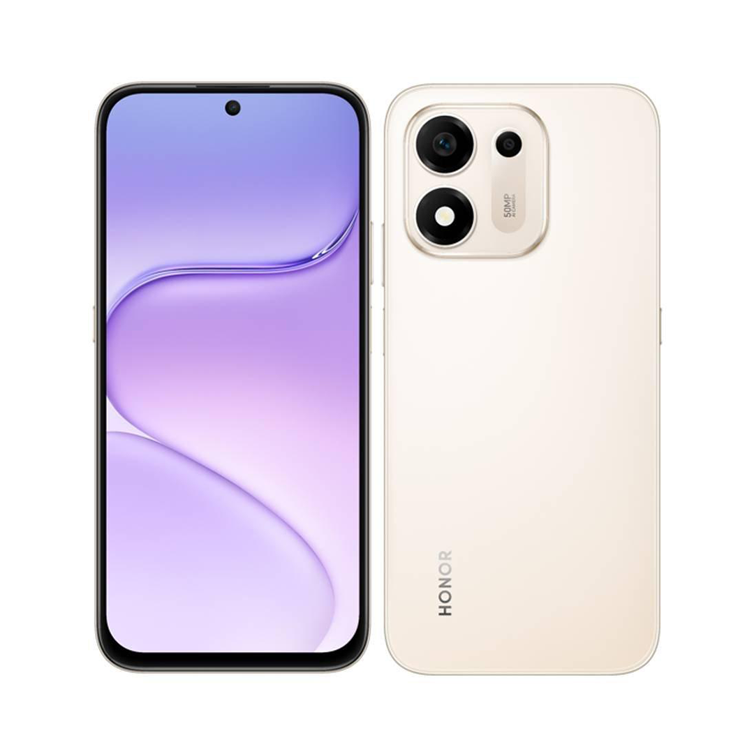 Honor X7e Plus 5G Phone, Snapdragon 4 Gen 4, 8GB RAM, 256GB, 6.87-Inch - Gold
