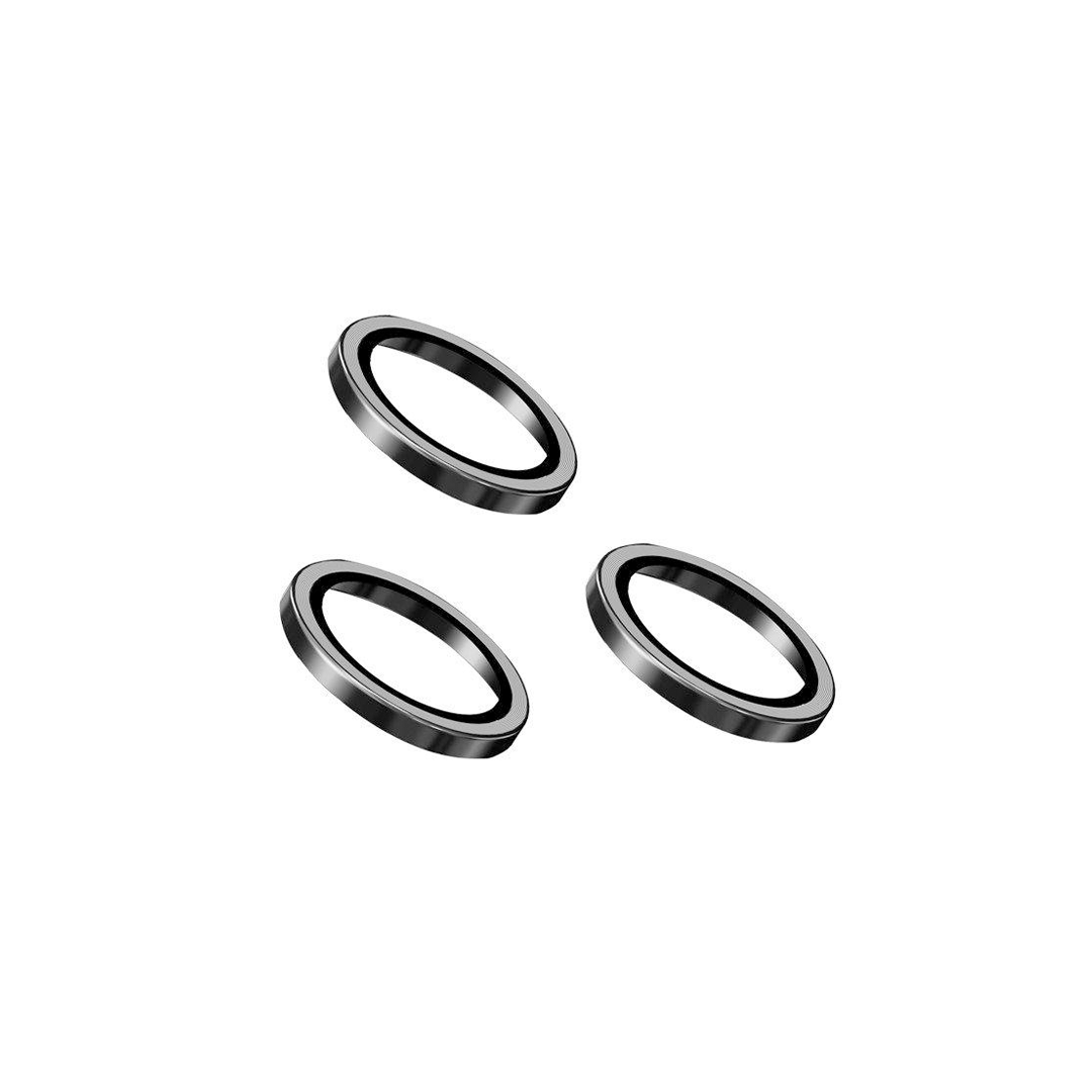 EQ iPhone 15 Pro Max Metal Ring Camera Lens Protector, EQ-IPH15PROM-MTPRO - Clear